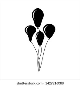 Air Balloon Icon Design Vector Art Illustration