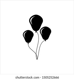Air Balloon Icon Design Vector Art Illustration