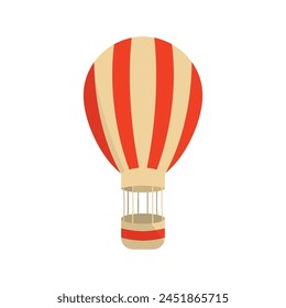 Air balloon icon. Isolated air balloon