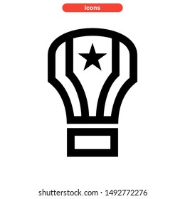 air balloon icon isolated sign symbol vector illustration - high quality black style vector icons
