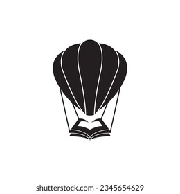 Diseño de la plantilla de ilustración vectorial del icono de globo de aire.