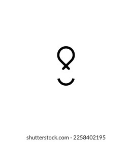 Air balloon icon. Simple style air balloon travel poster background symbol. Air balloon brand logo design element. Air balloon t-shirt printing. vector for sticker.