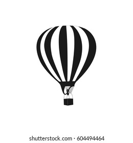 air balloon icon. vector 