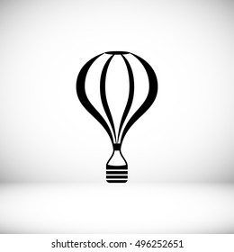 The air balloon icon, vector best flat icon, EPS