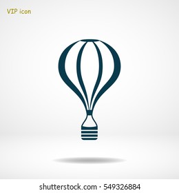 The air balloon icon, vector best flat icon, EPS