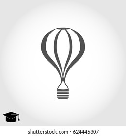 The air balloon icon, vector best flat icon, EPS