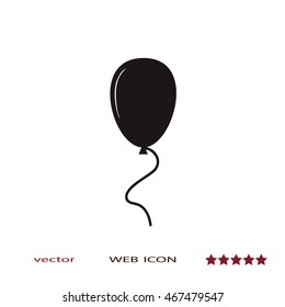 Air balloon icon, vector design element