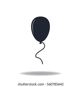 Air balloon icon, vector design element