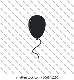 Air balloon icon, vector design element