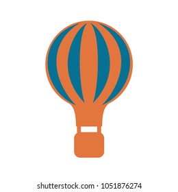 Air balloon Icon  Vector illustration