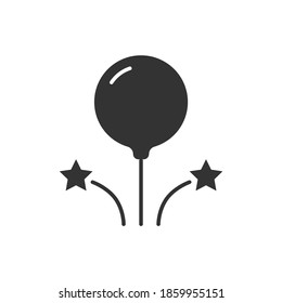 air balloon icon vector illustration