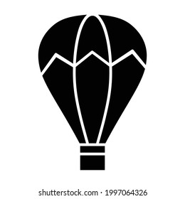 Air Balloon Icon Vector On Trendy Design.