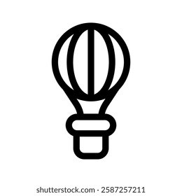 Air Balloon Icon Vector Symbol Design Illustration