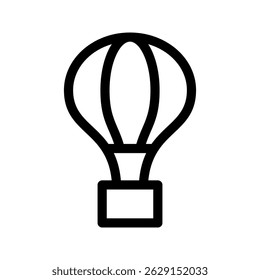 Luftballon Symbol Vektorsymbol Design Illustration