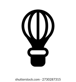Air Balloon Icon Vector Symbol Design Illustration