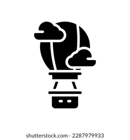 icono de globo de aire para tu sitio web, móvil, presentación y diseño de logotipo.