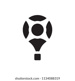 Air balloon logo 