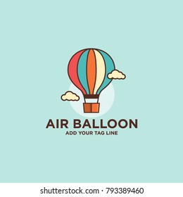 Air Balloon Logo Design