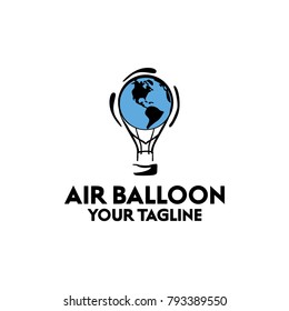 Air Balloon Logo Design