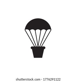 Air balloon logo design vector template