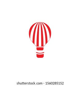 air balloon logo template design