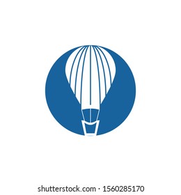 air balloon logo template design