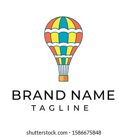 Air Balloon Logo Template icon