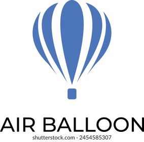 air balloon logo, Travel concept hot air balloon  logo design, Hot air balloon logo design