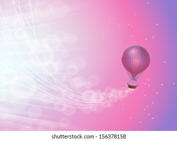 air balloon in the sky
