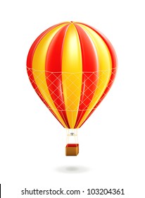 Air balloon, vector