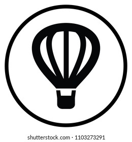 air balloon vector icon