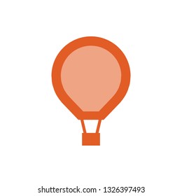 Air balloon vector icon
