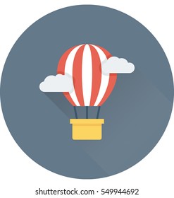 Air Balloon Vector Icon