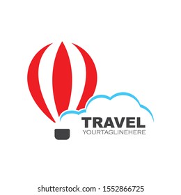 air balloon vector icon illustration design template