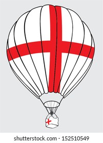 air balloone english flag