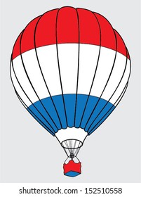 air balloone netherland  flag