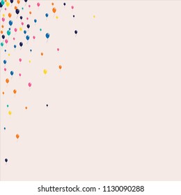 Air balls on a pink background. Celebratory background with inflated balls.