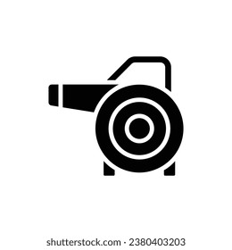 Air Blower Filled Icon Vector Illustration