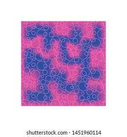 air bubble pattern design in water