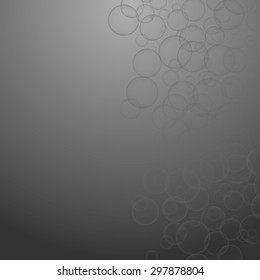 Air bubble water abstract background.