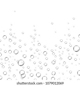 Fizzing Air Bubbles Stream Soda Pop Stock Vector (Royalty Free) 1672724815