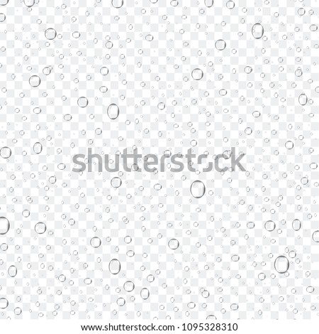 Air bubbles set isolated on transparent background. For web site,surface,backdrop,texture and pattern template. Creative art concept, vector illustration, eps 10