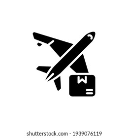 air cargo icon in vector. Logotype