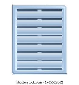 Air circulation ventilation icon. Cartoon of air circulation ventilation vector icon for web design isolated on white background