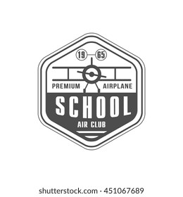 Air Club Emblem Design