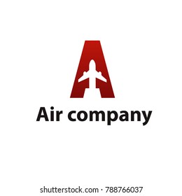 Air company logo design vector template