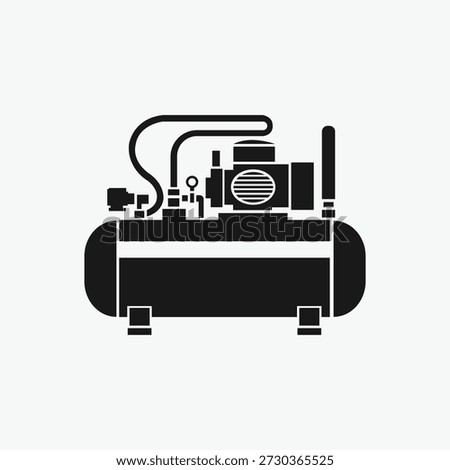 Air Compressor, Industrial compressors Vectors 