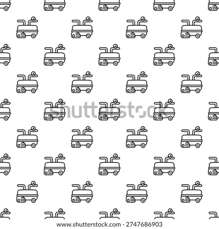 Air compressor pumps forming a repetitive industrial equipment pattern