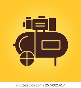 Air Compressor trendy creative beautiful abstract vector illustration colorful useful design.eps