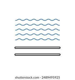 air concept line icon. Simple element illustration. air concept outline symbol design.
